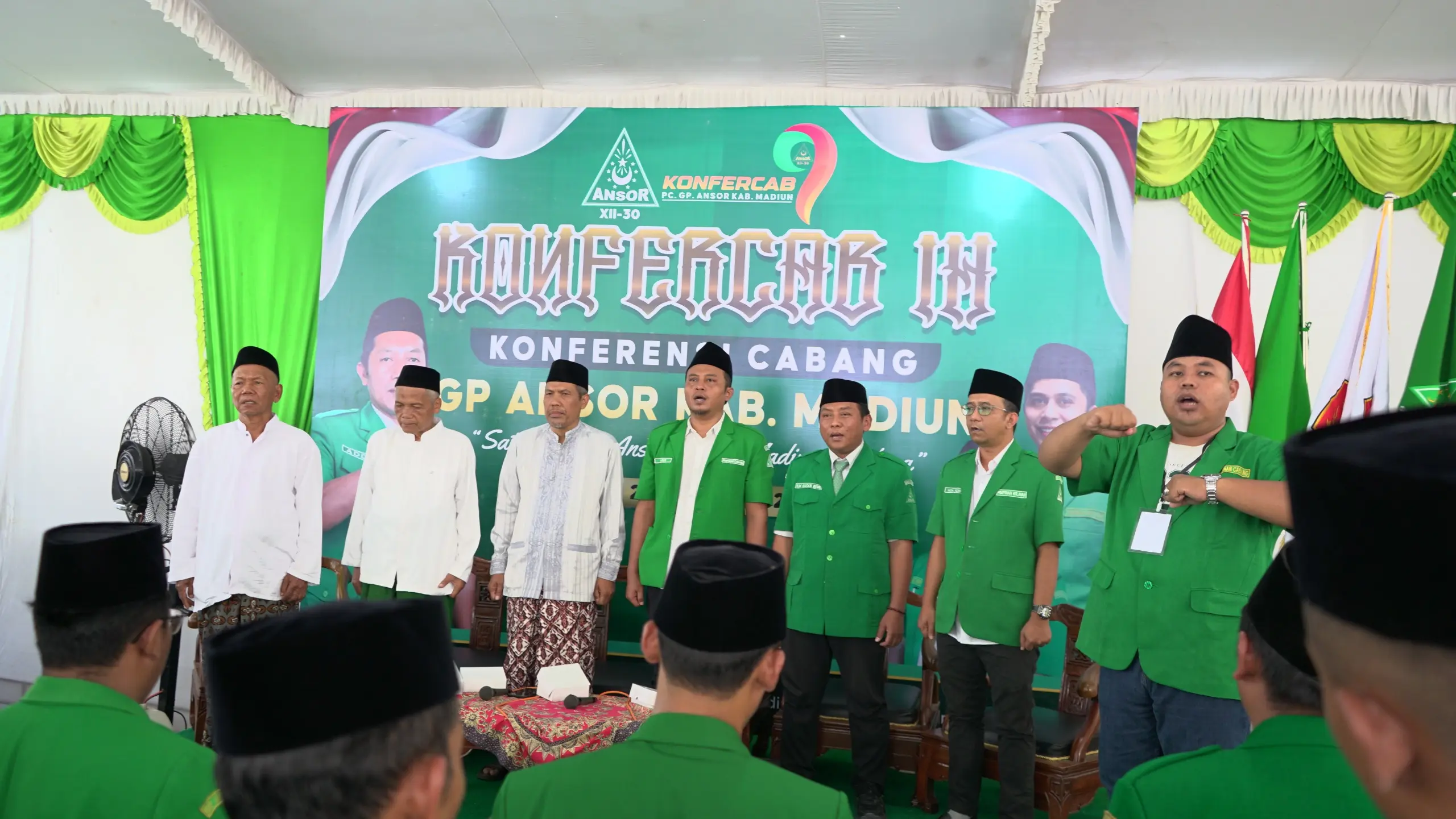 Ali Makhrus Nahkodai GP Ansor Kabupaten Madiun, Usung Gerakan Semangat NGAJI