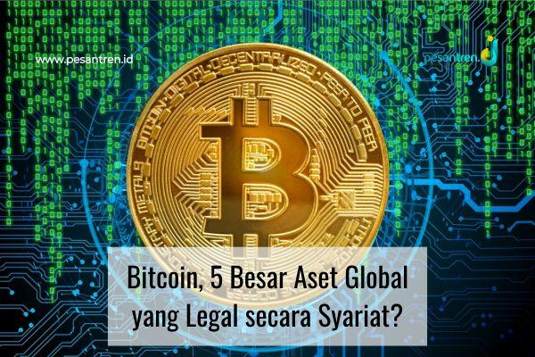 Bitcoin, 5 Besar Aset Global yang Legal secara Syariat?
