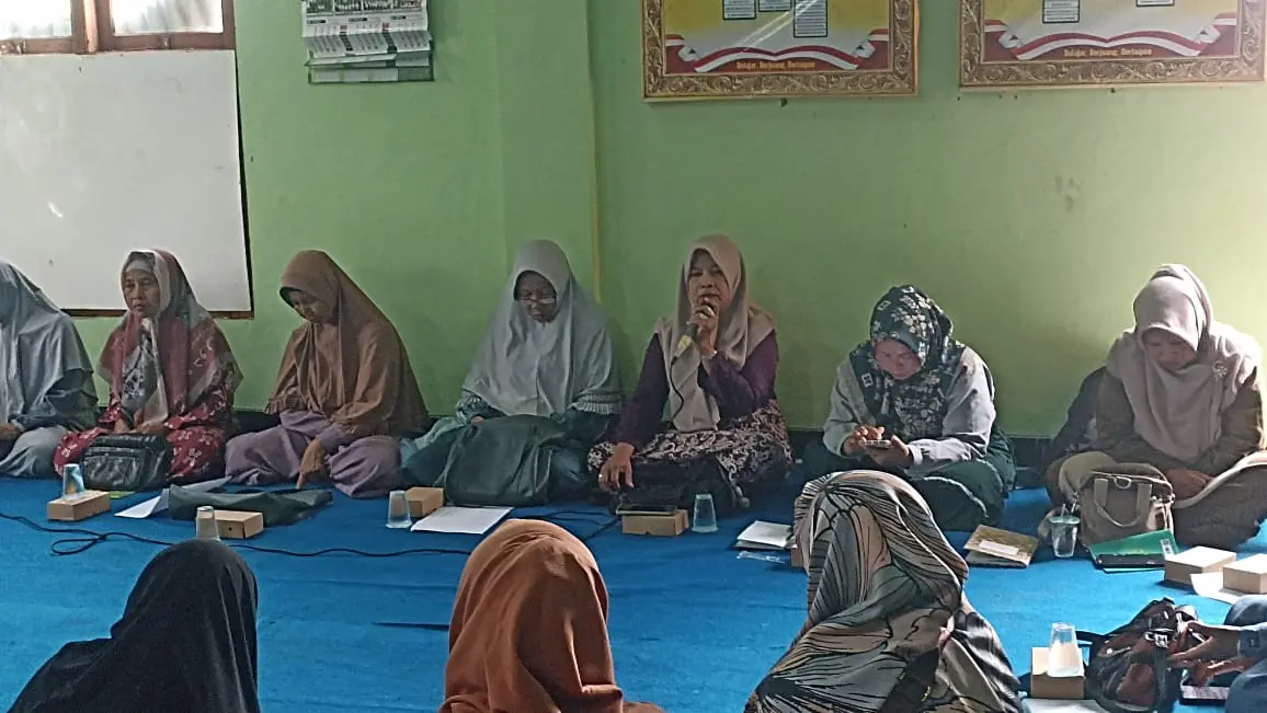 PAC Muslimat NU Rejoso Susun Kegiatan Peduli Sesama Jelang Ramadhan
