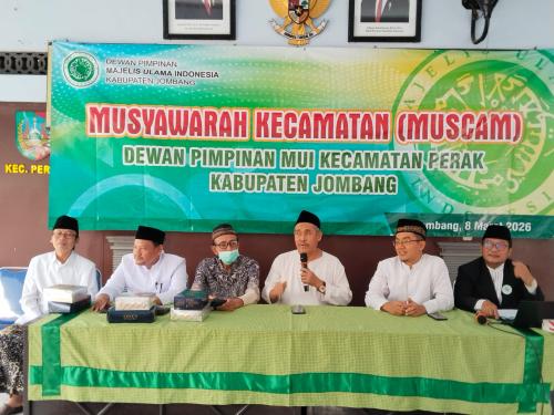 Gelar Muscam, KH Haris Munawir Terpilih Sebagai Ketua MUI Perak