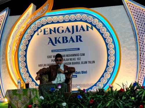 Puncak Harlah Ke-102, MWCNU Rejoso Nganjuk Serahkan Hadiah dan Piala ke Pemenang NU Award