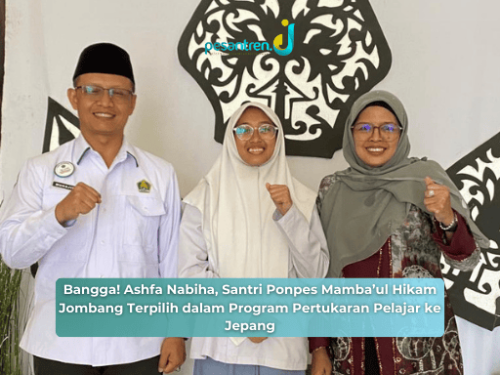 Bangga! Ashfa Nabiha, Santri Ponpes Mamba’ul Hikam Jombang Terpilih dalam Program Pertukaran Pelajar ke Jepang