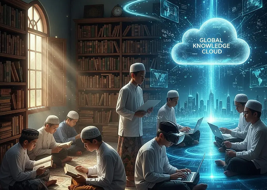 Dari Kitab ke Cloud dan Jalan Panjang Santri Menuju Peradaban Dunia
