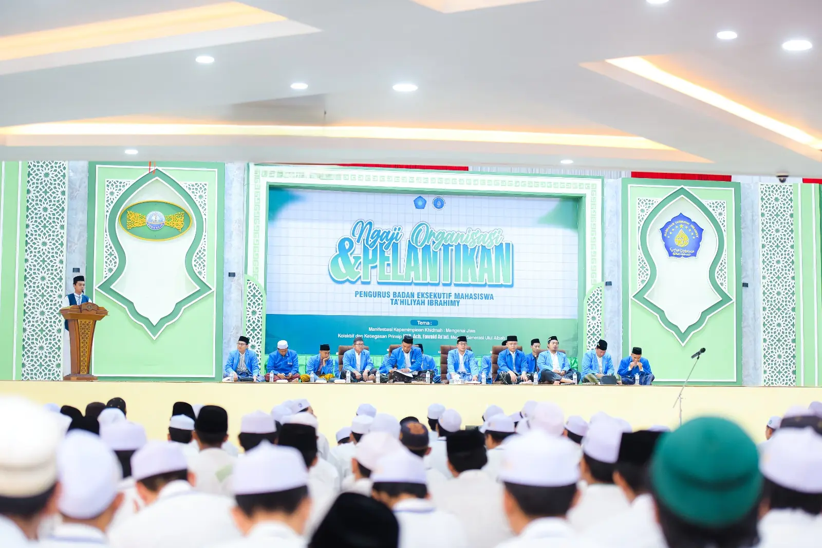 Ngaji Organisasi dan Pelantikan BEMTI Jadi Ruang Pembentukan Pemimpin Berbasis Khidmah
