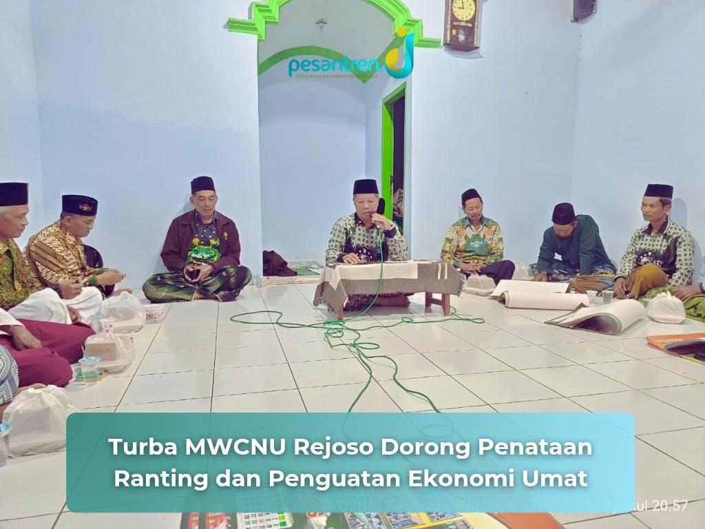 Turba MWCNU Rejoso Dorong Penataan Ranting dan Penguatan Ekonomi Umat