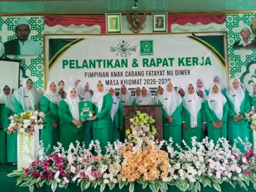 Fatayat NU Diwek Mantapkan Langkah melalui Pelantikan dan Rapat Kerja
