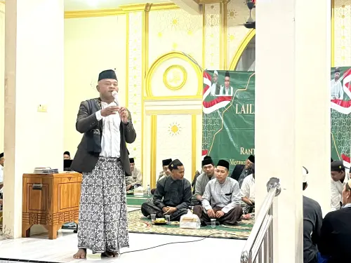 Ranting NU Kayangan Gelar Lailatul ljtima' di Pesantren Izzatul Qur'an