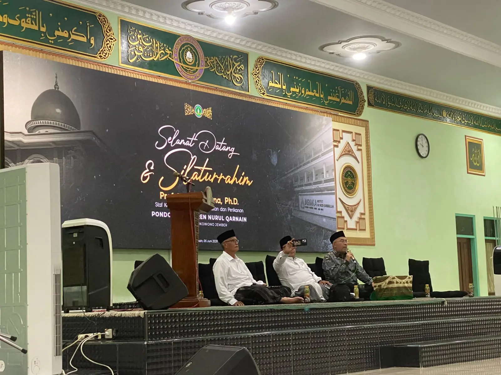 Prof. Sujhana Dorong Generasi Pesantren Kenali Potensi Maritim Indonesia di Ponpes Nurul Qarnain